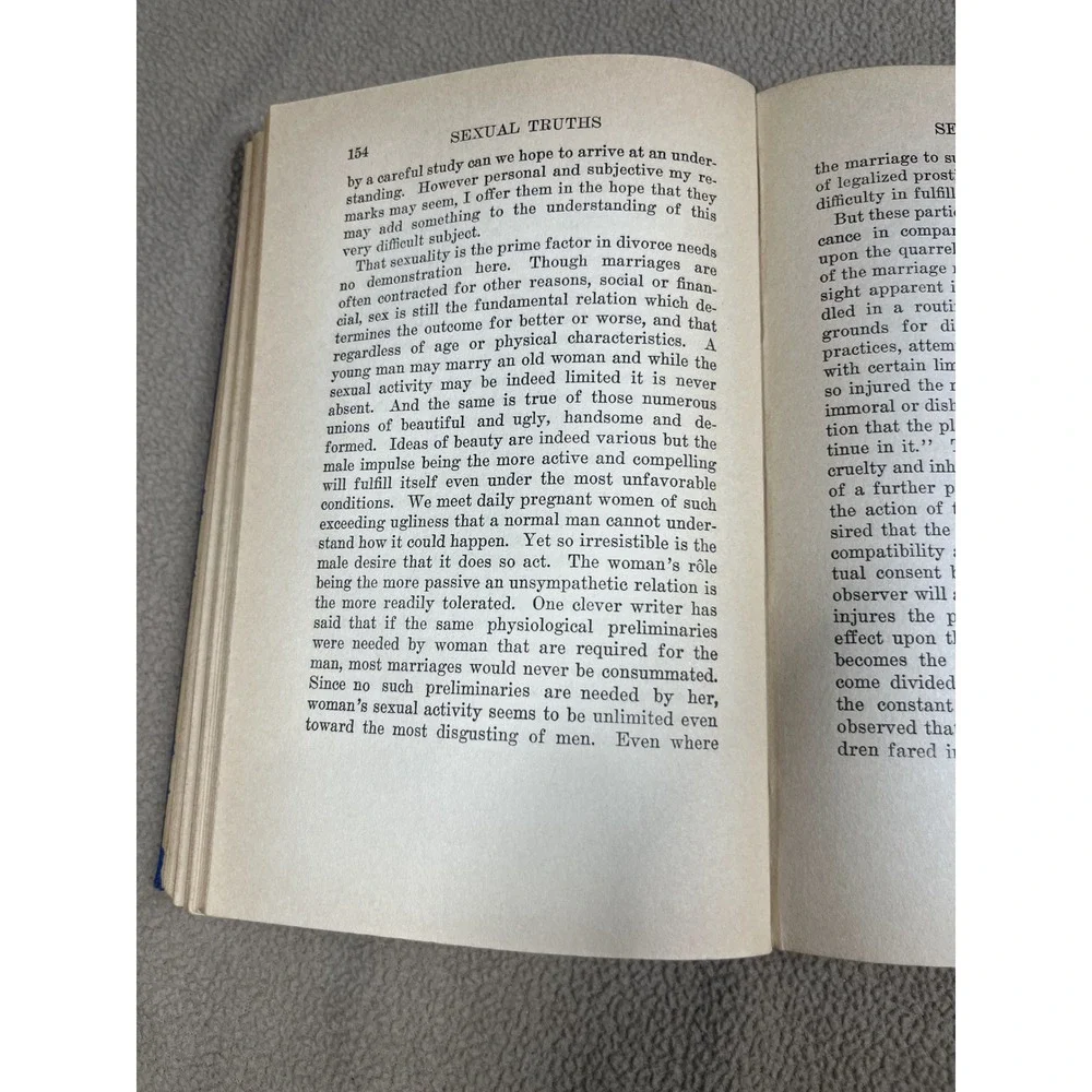Sexual Truths Versus Sexual Lies Misconceptions Exaggerations 1919 Robinson M.D.